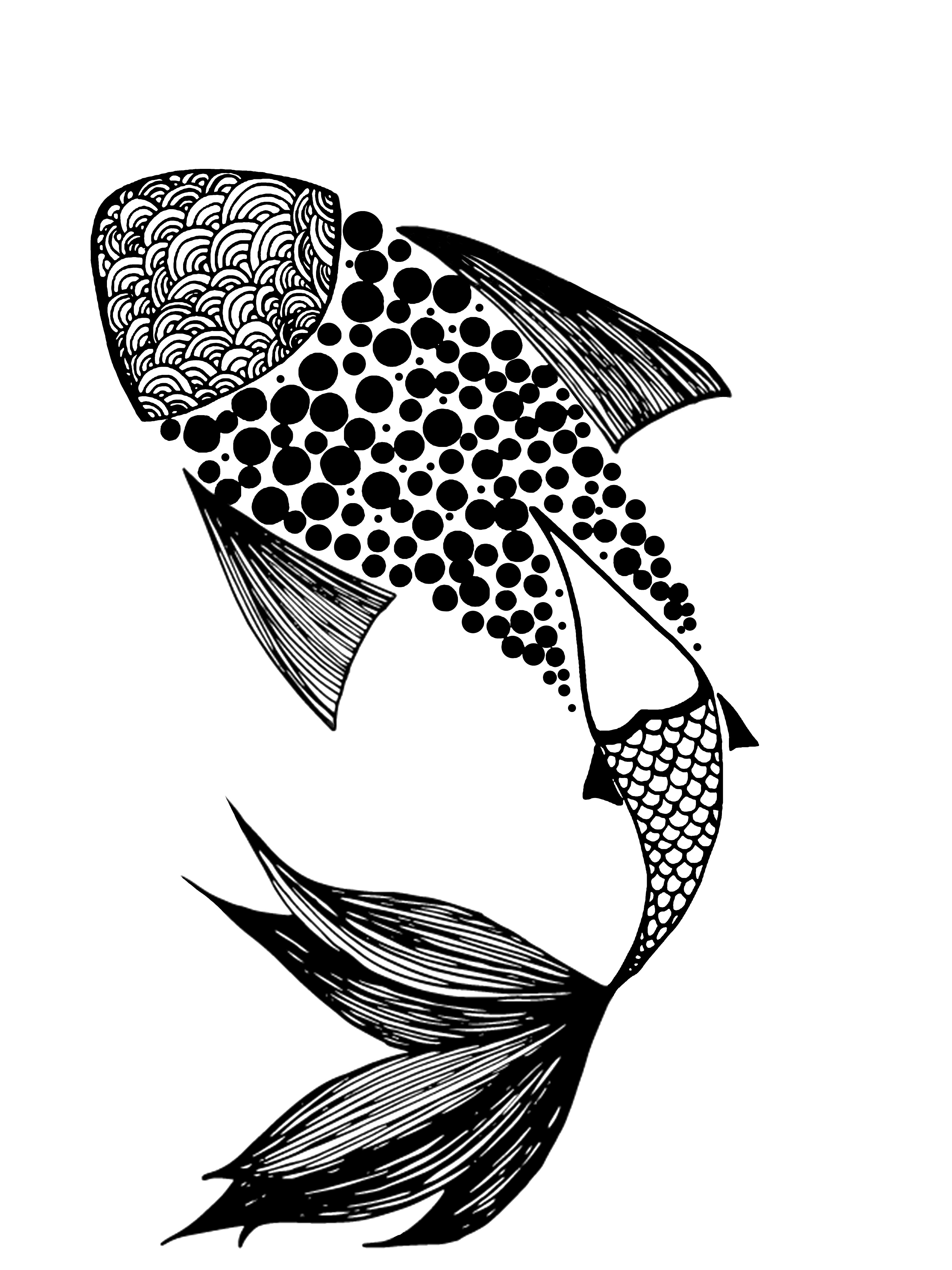 鱼形图案|平面|图案|雷春宏 - 原创作品 - 站酷 (ZCOOL)
