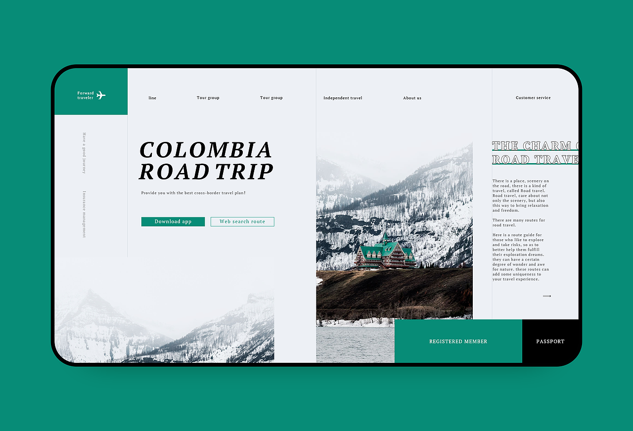 Web Design 排版习作