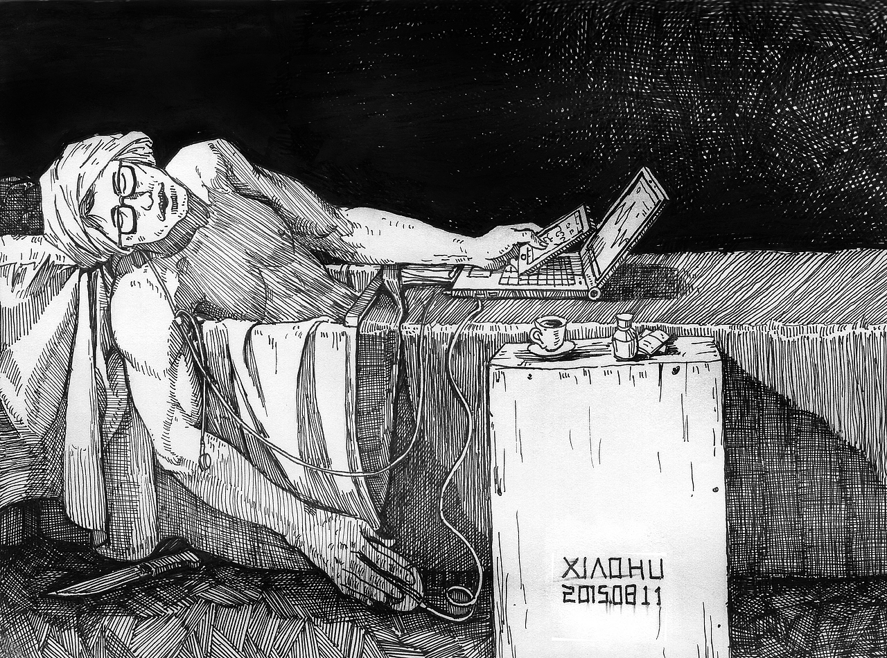 不跟风,不随从,学大师也要画出自己的画风……