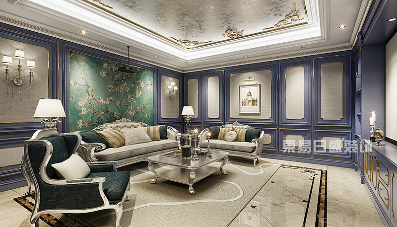 欧式古典风格|空间|室内设计|上海东易日盛 - 原
