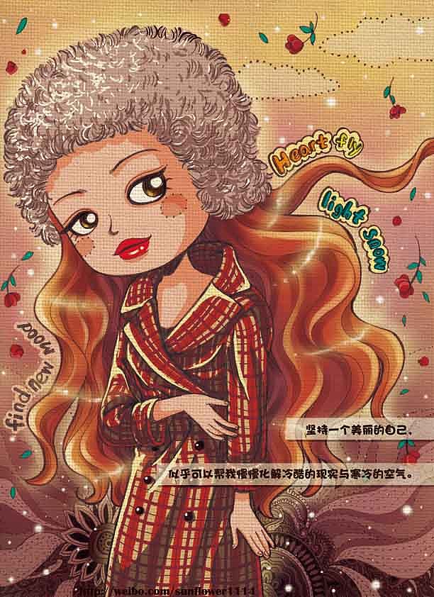 爱.美丽 FloraZeng（图ZNDY3ODIwOA==） - 商业插画 - 站酷设计师爱绘集原创素材 - 站酷ZCOOL