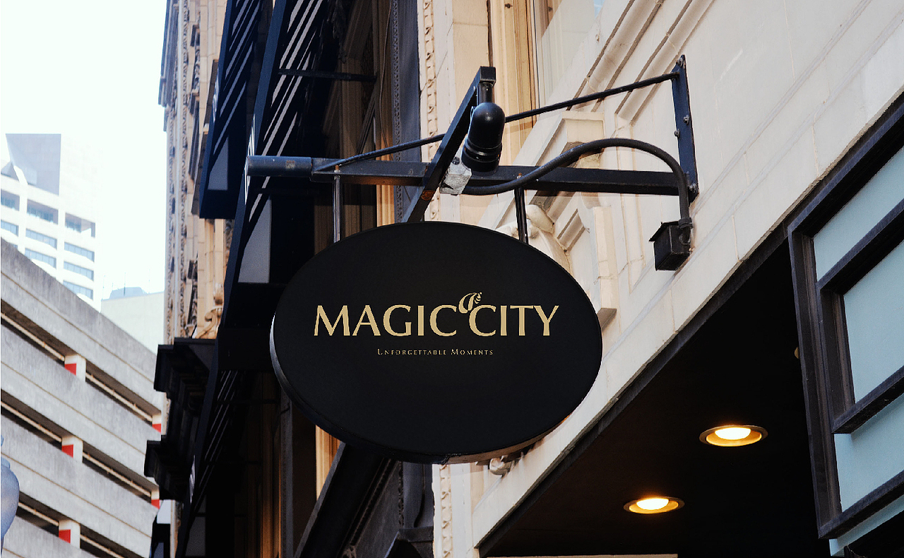 【标志&形象店】Magic City摩橙logo及形象店设计（图ZMTAyMDg1MTI0） - Logo - 站酷设计师十十十九原创素材 - 站酷ZCOOL