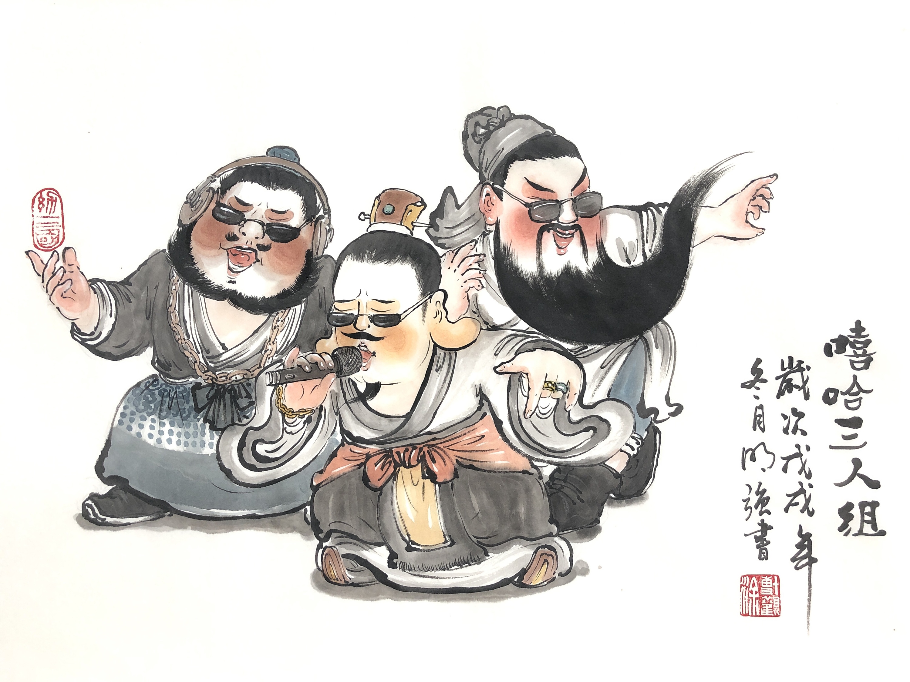 《三国演义》|插画|商业插画|孙强Suen - 原创作品 - 站酷 (ZCOOL)