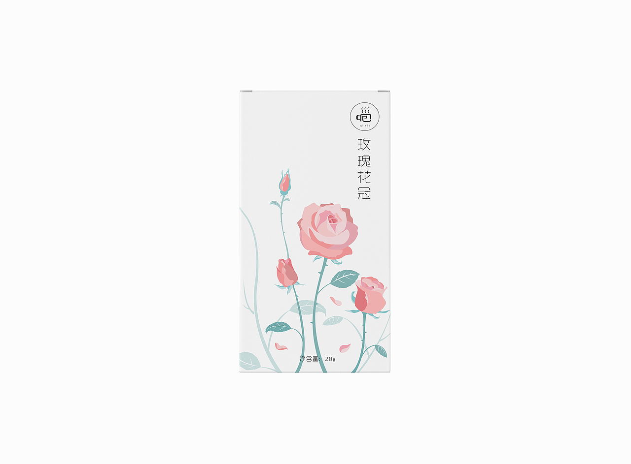 一包玫瑰花冠包装设计（图ZMTM2ODU2OTk2） - 包装 - 站酷设计师柯柯ELSA原创素材 - 站酷ZCOOL