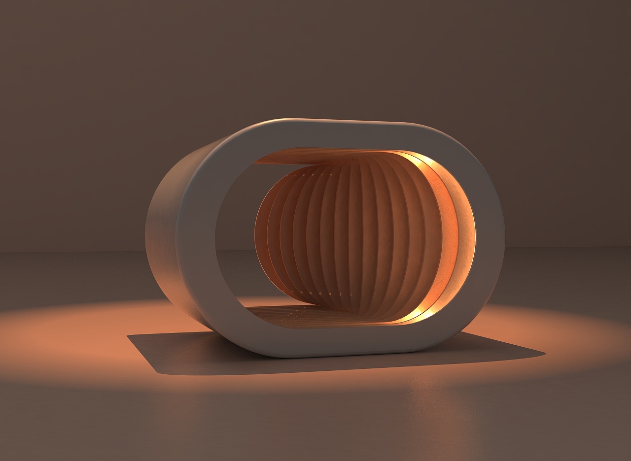 2019青春答卷#"朔·望"月相灯设计