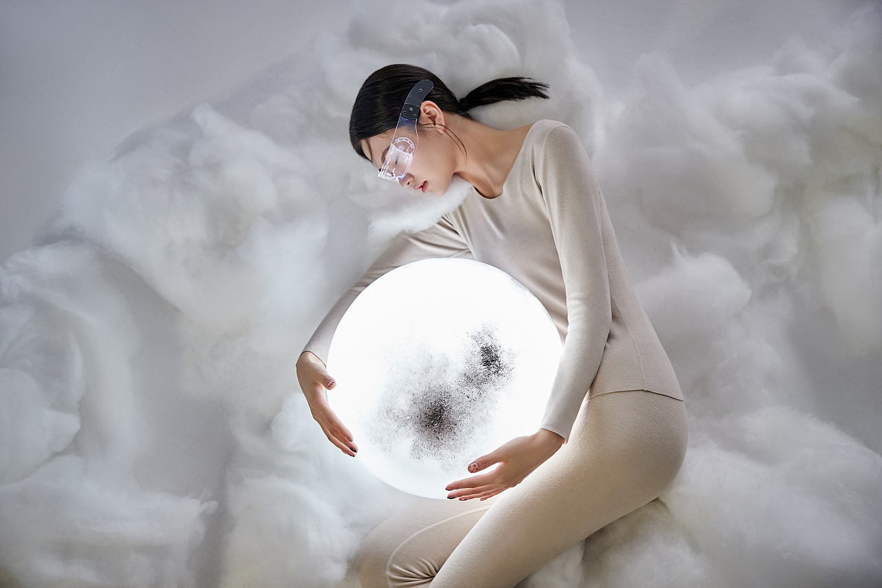 棉小内品牌恒温美体秋裤紧身收腹保暖内衣/罗捷广告