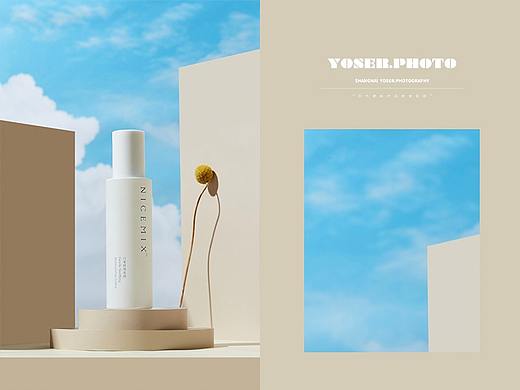 优色美学——NICEMIX护肤品拍摄