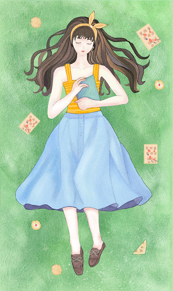 小女孩（图ZMTMxNDk0OTQw） - 商业插画 - 站酷设计师Beloved盖世英雄原创素材 - 站酷ZCOOL