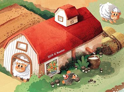 插图02（个人主页-ZMzQ4OTgwNDA=） - 儿童插画 - 站酷设计师包小坦baotan原创素材 - 站酷ZCOOL