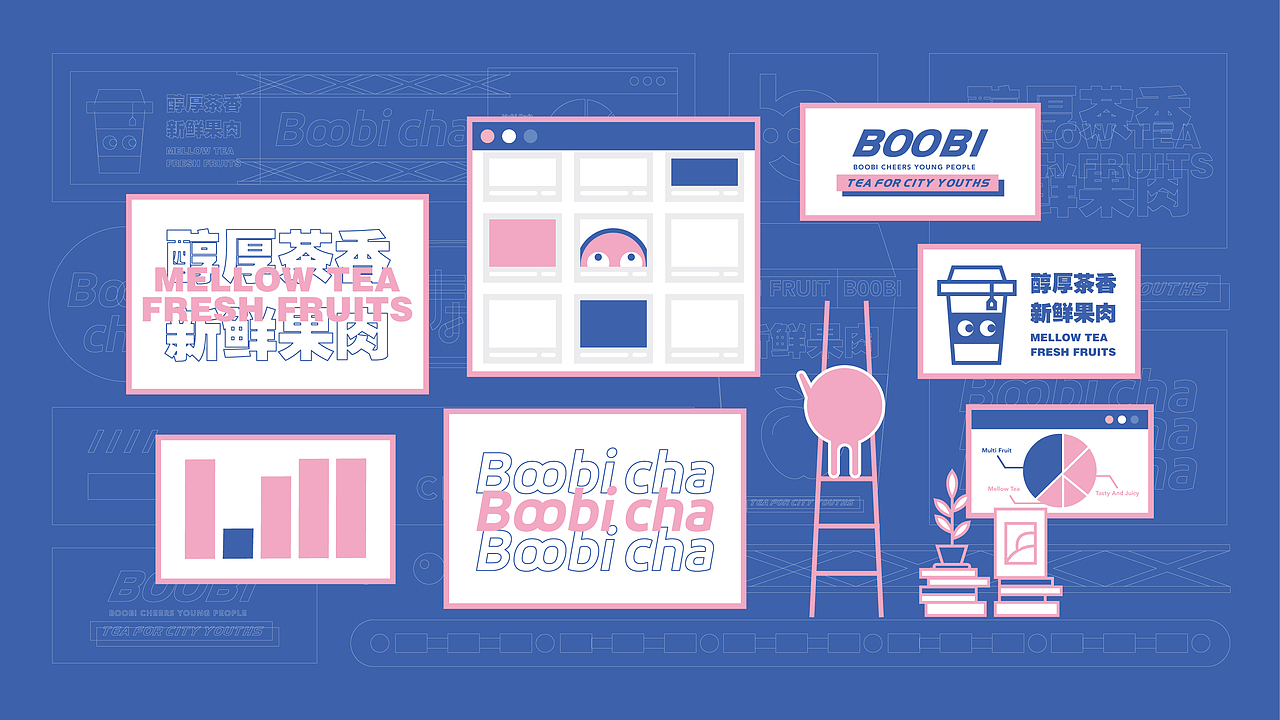 【波比铸茶所】核桃VI品牌形象设计