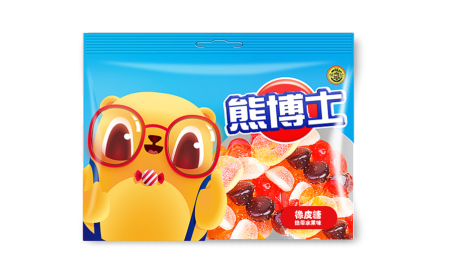 【大眼熊博士】熊博士卡通形象设计（图ZNzU3MDU1NDA=） - 包装 - 站酷设计师一零510原创素材 - 站酷ZCOOL