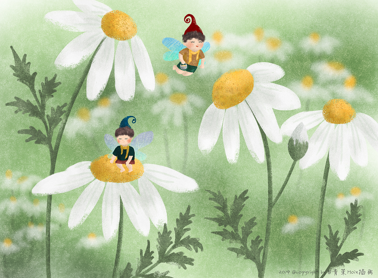 1年前 89 2 0 郑州  |  插画师 花间忙碌的两只小精灵 原创  -  插画