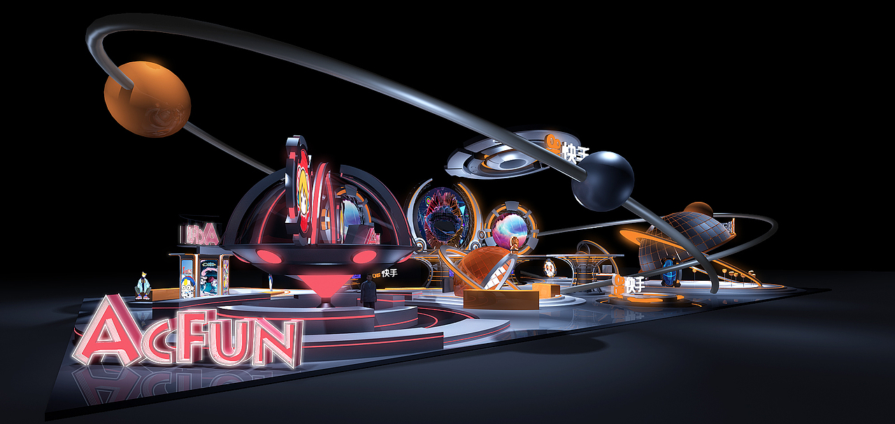 2019快手 ChinaJoy（图ZMjM2NzY0NTEy） - 舞台美术 - 站酷设计师圣德创意原创素材 - 站酷ZCOOL