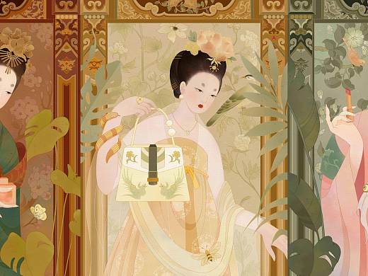 簪花仕女·时尚系列