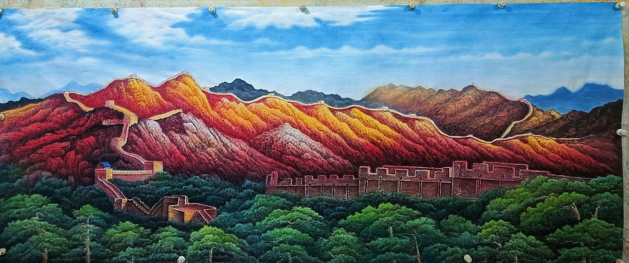 画家李海英山水作品