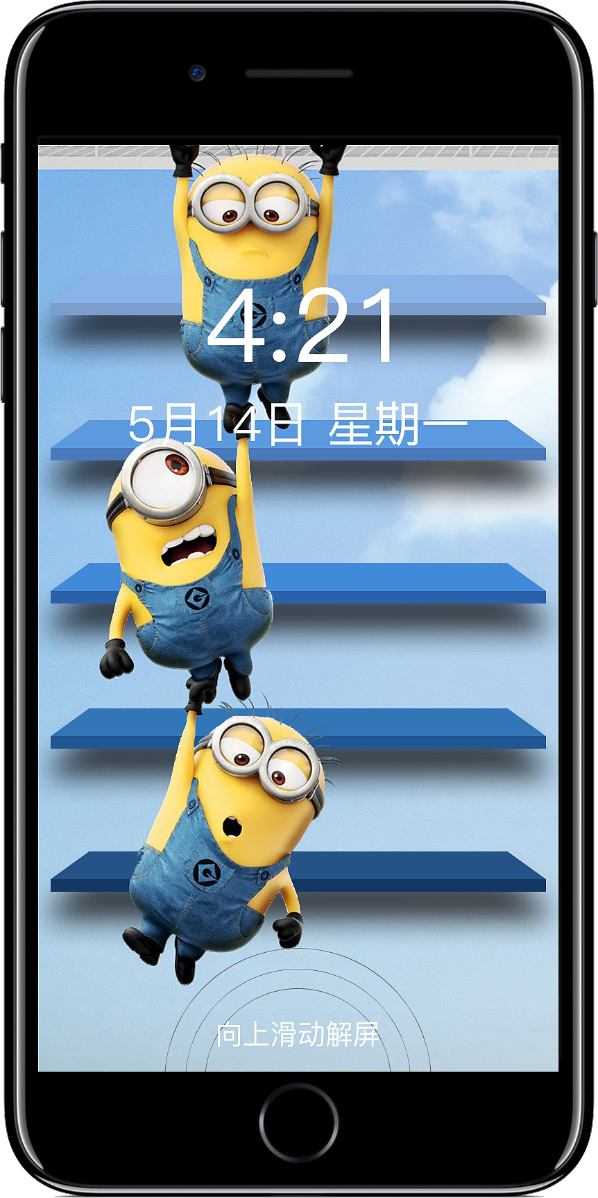 小黄人手机主题