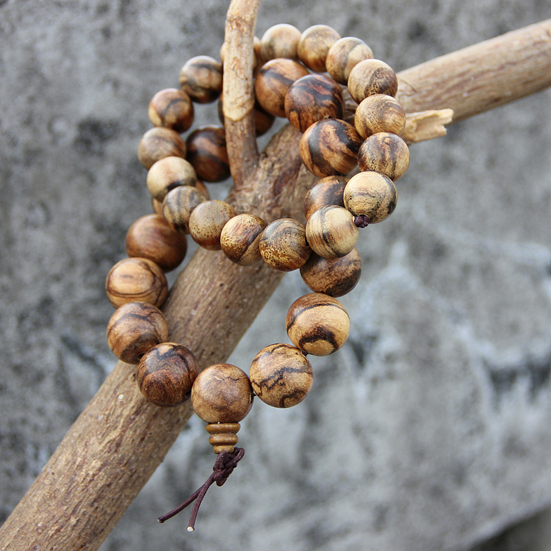 花奇楠木珠情侣手串手链