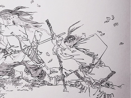 又画一遍《昭君出塞》