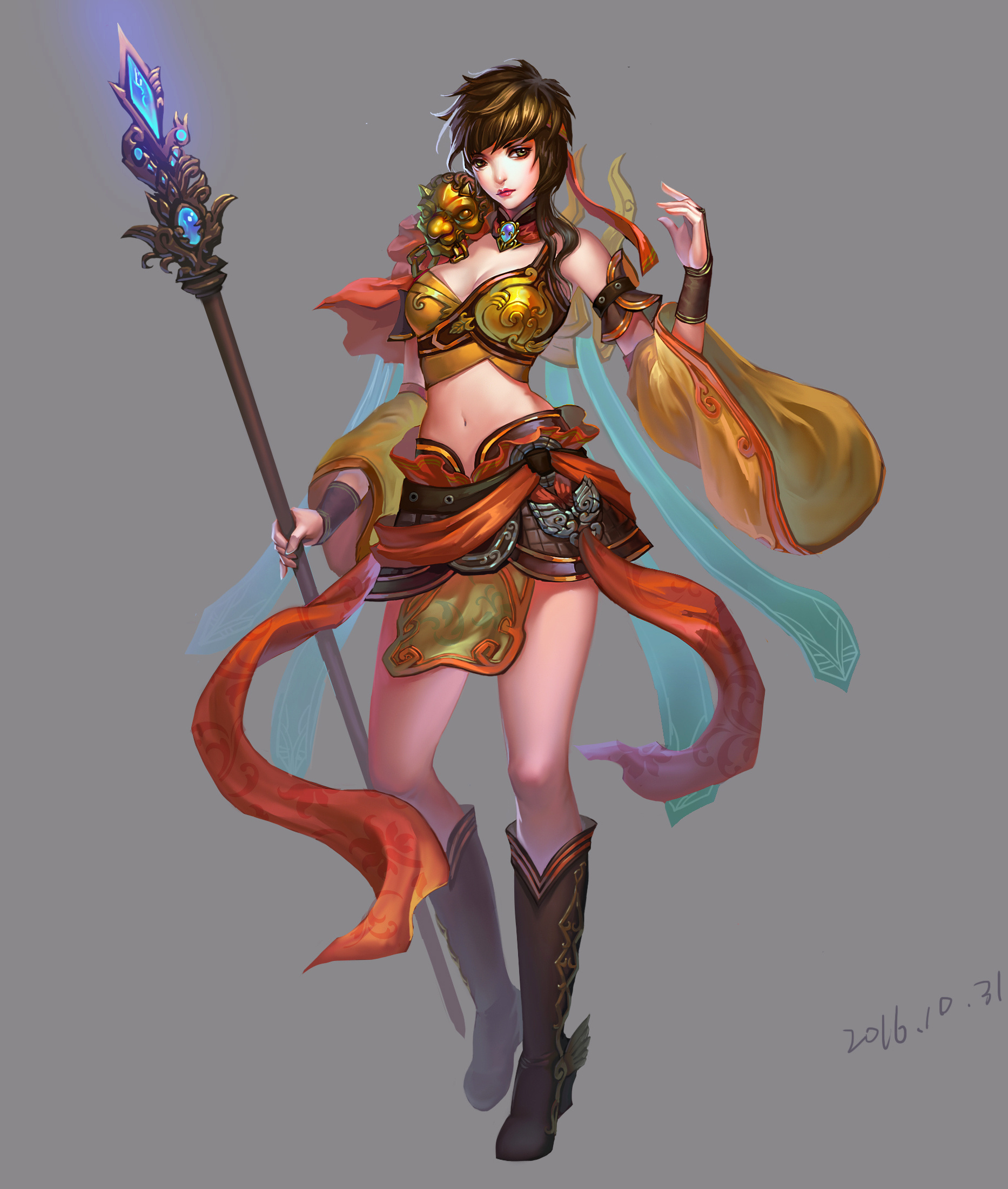 全身|插画|游戏原画|459555802 - 原创作品 - 站酷 (zcool)