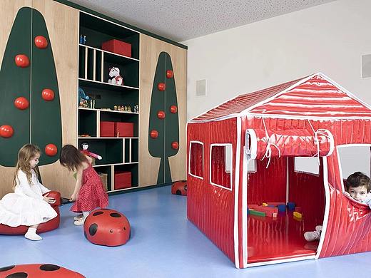 简欧风格幼儿园设计，让孩子们找到家的感觉！