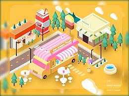 2.5D插畫練習(xí)兩則