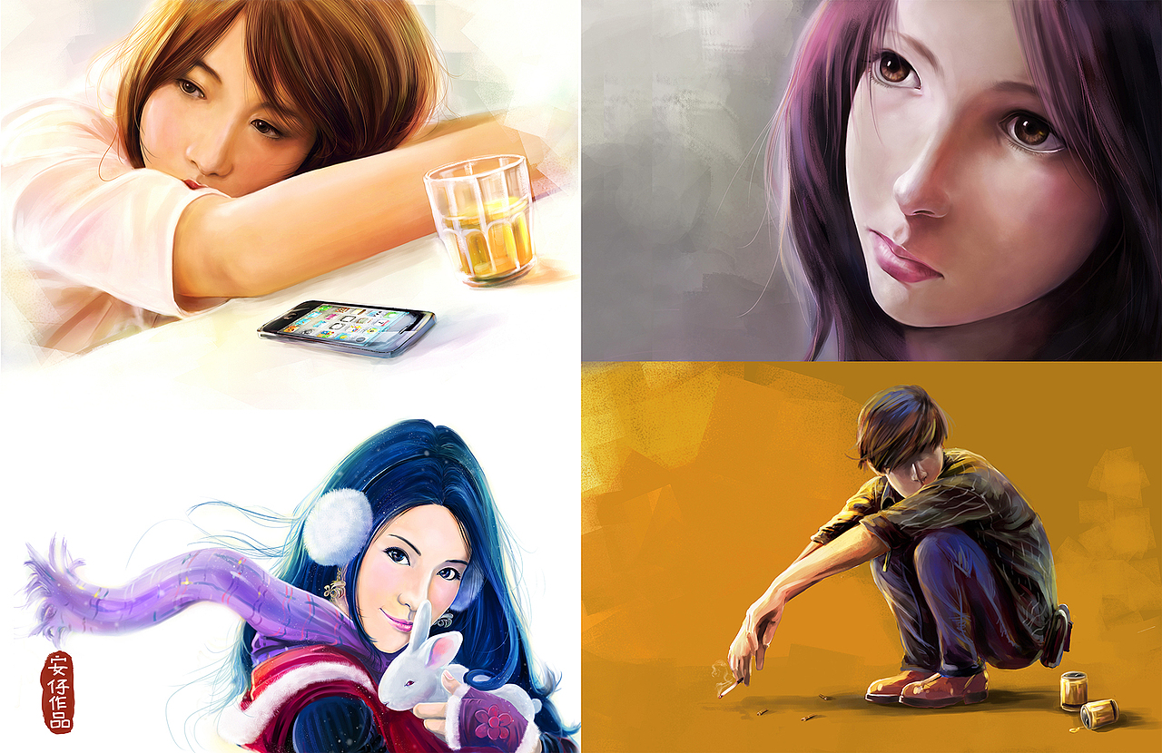 安仔个人插画涂鸦