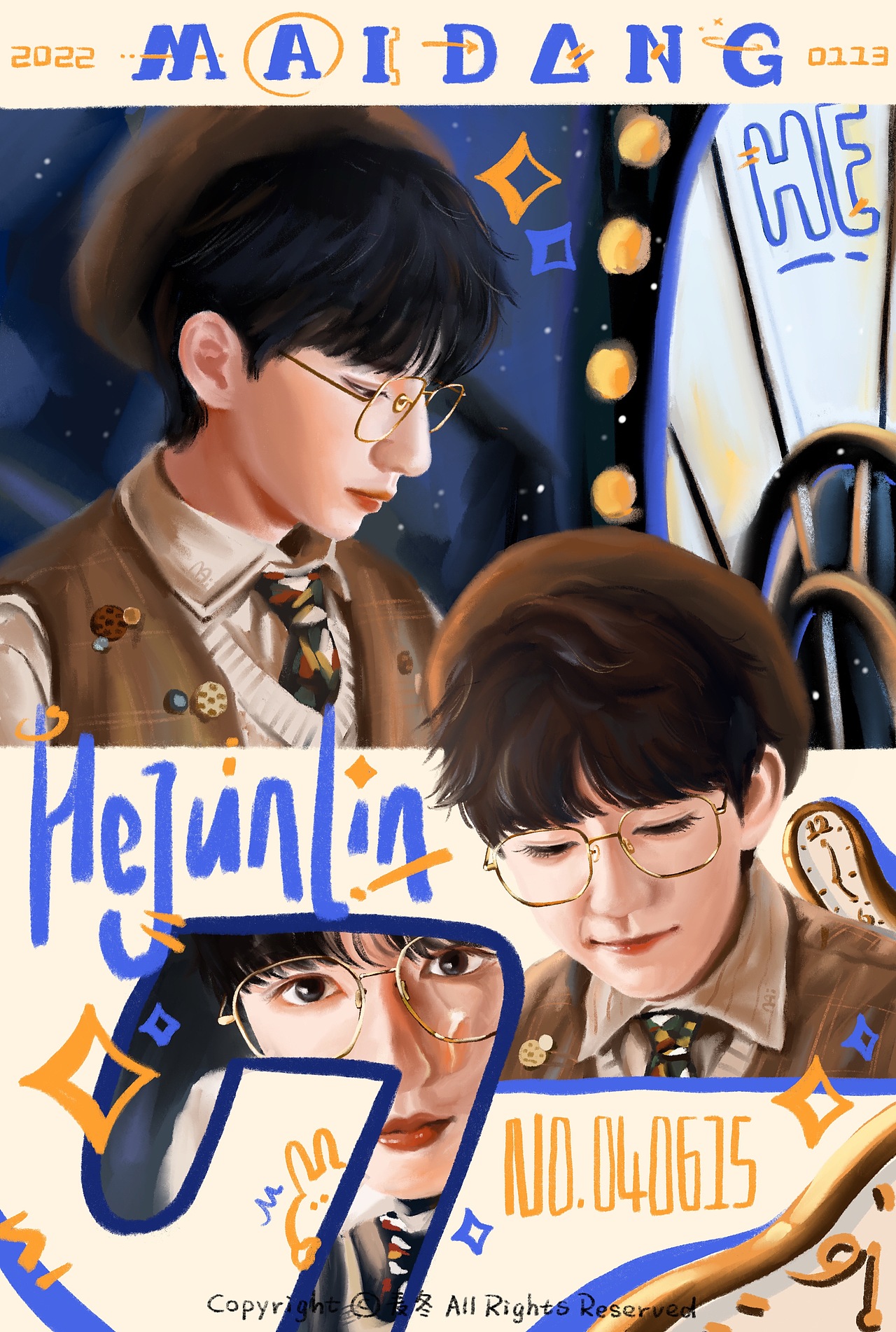 时代少年团 | 《梦境杂货铺》系列插画_麦冬dong-站酷zcool