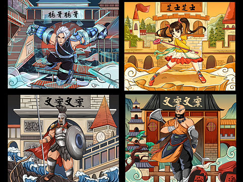 【英雄烤肠】一组食品包装插画（个人主页-ZNjM4NjIyMzY=） - 商业插画 - 站酷设计师奕之原创素材 - 站酷ZCOOL