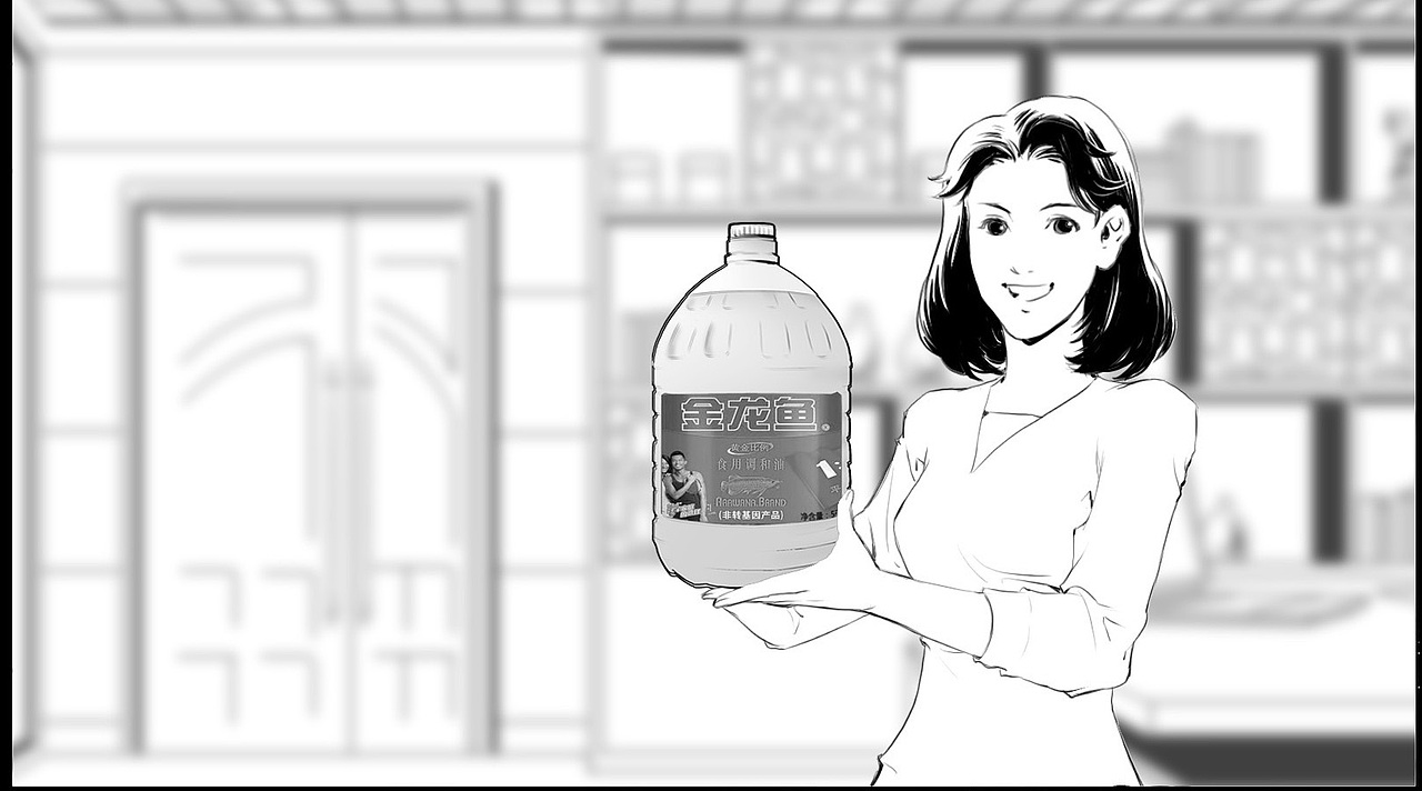 金龙鱼油广告分镜