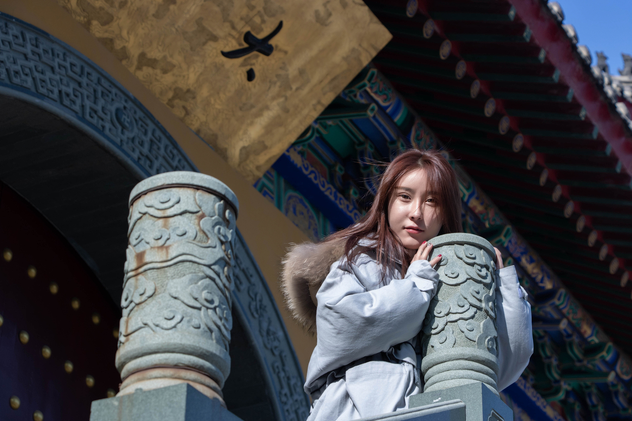 应单位要求, 拍我们单位顾客的外景.