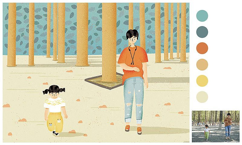 照片转插画10张小练习