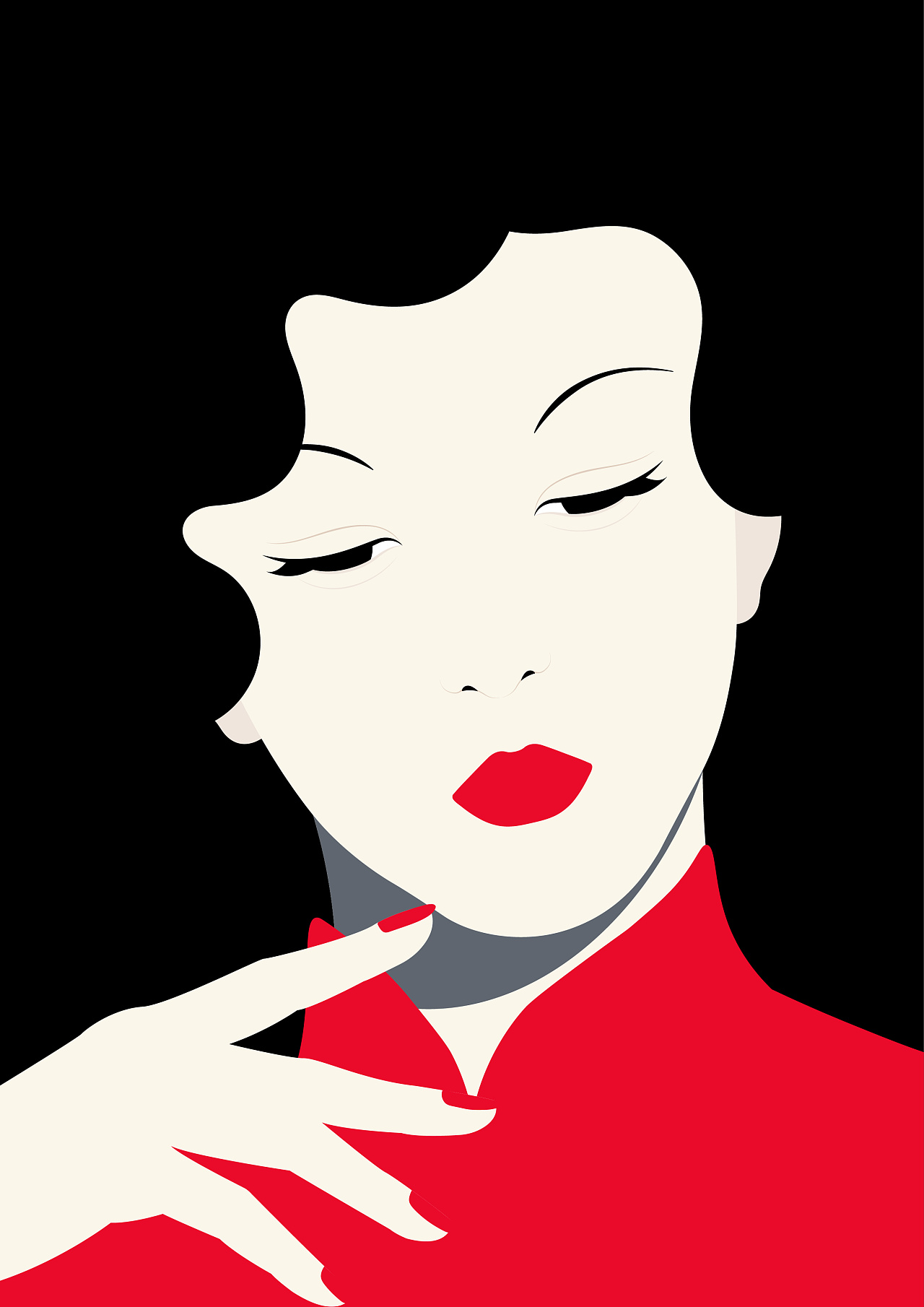 【夜上海】nightlife in shanghai 插画