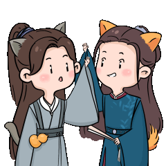 山河令表情包（图ZMjYxMDc3NDY4） - 网络表情 - 站酷设计师狸谱原创素材 - 站酷ZCOOL