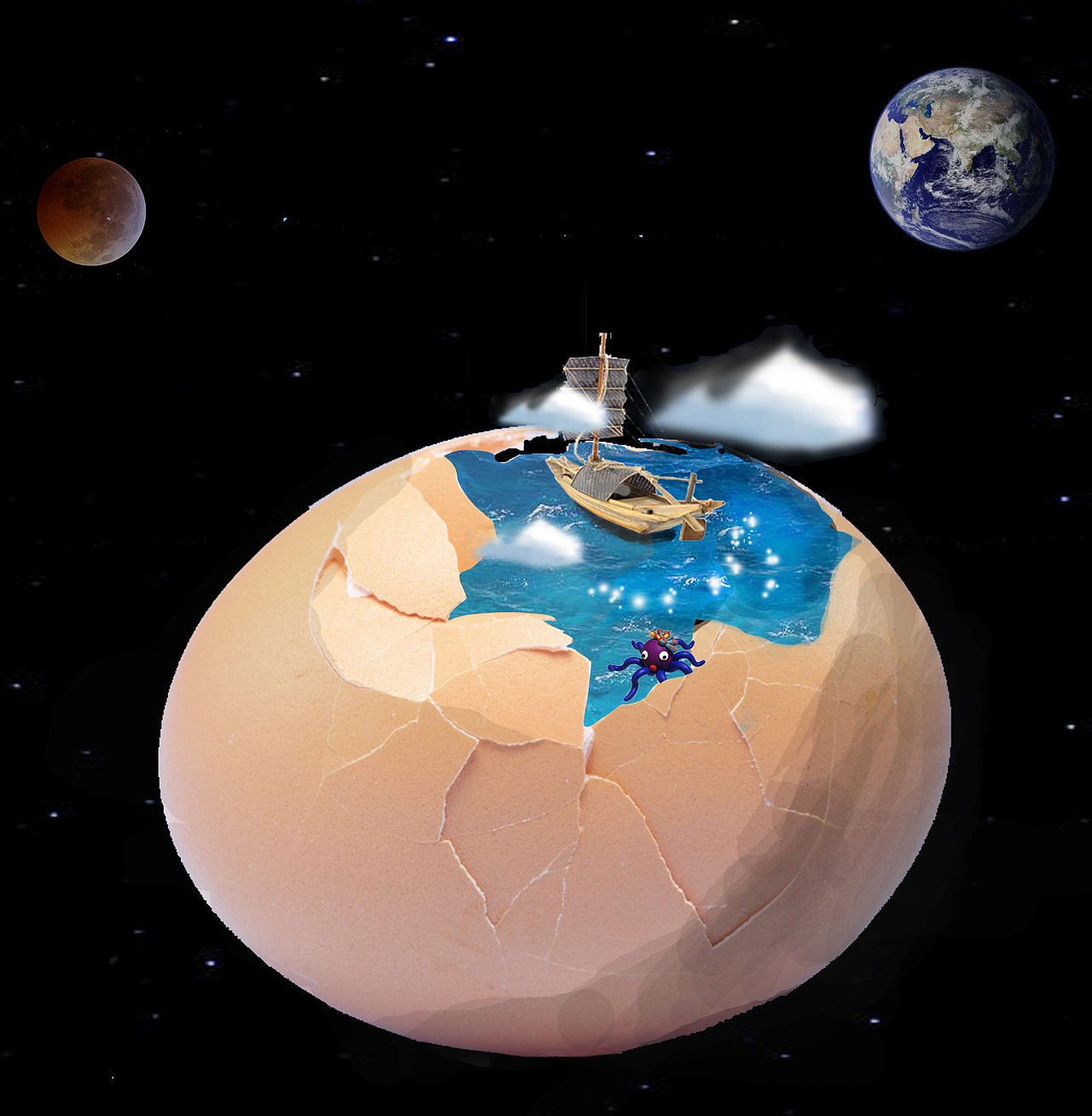 蛋船（图ZODExMzU0ODg=） - 图案 - 站酷设计师朱诸原创素材 - 站酷ZCOOL