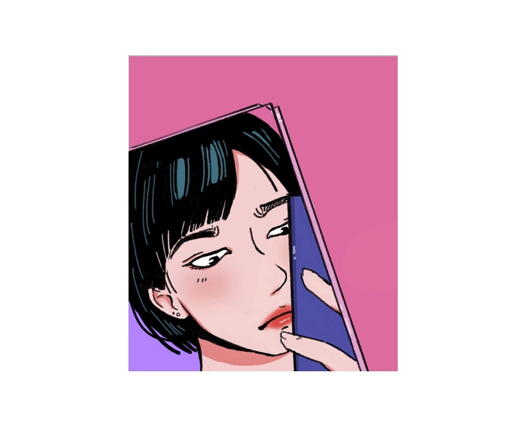 察言观色——小傲娇（图ZMjMzNTIxMDUy） - 艺术插画 - 站酷设计师白不斩原创素材 - 站酷ZCOOL