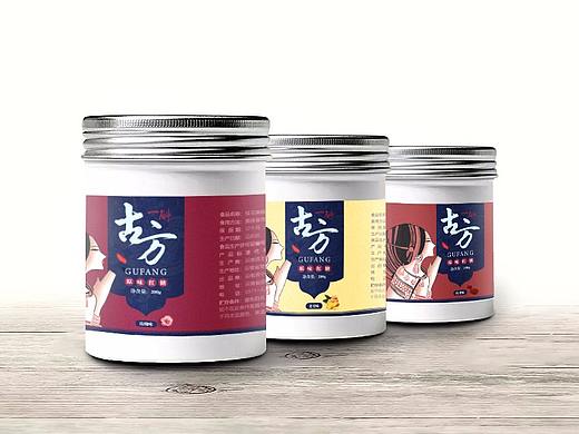 古方红糖包装