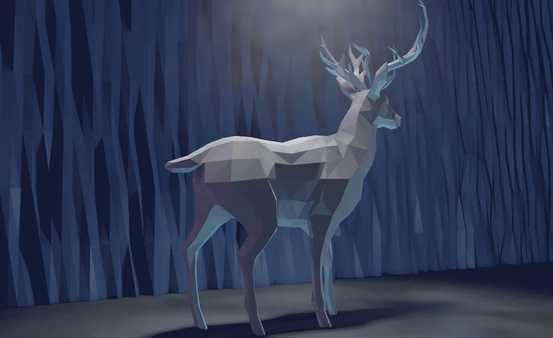 C4D作品 鹿（圖ZMTQ3NTcyNDQ4） - 動(dòng)畫片 - 站酷設(shè)計(jì)師exdwlp原創(chuàng)素材 - 站酷ZCOOL