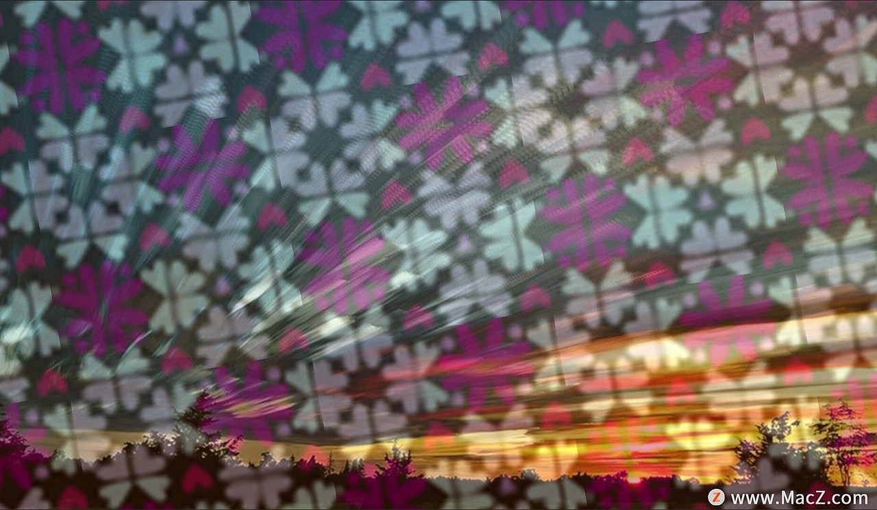 20款心形花纹背景PS填充图案