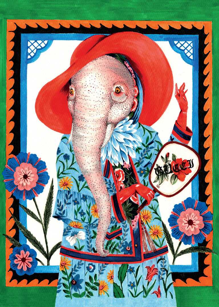 gucci聘用的插画师有什么不同寻常?_brand杂志-站酷zcool