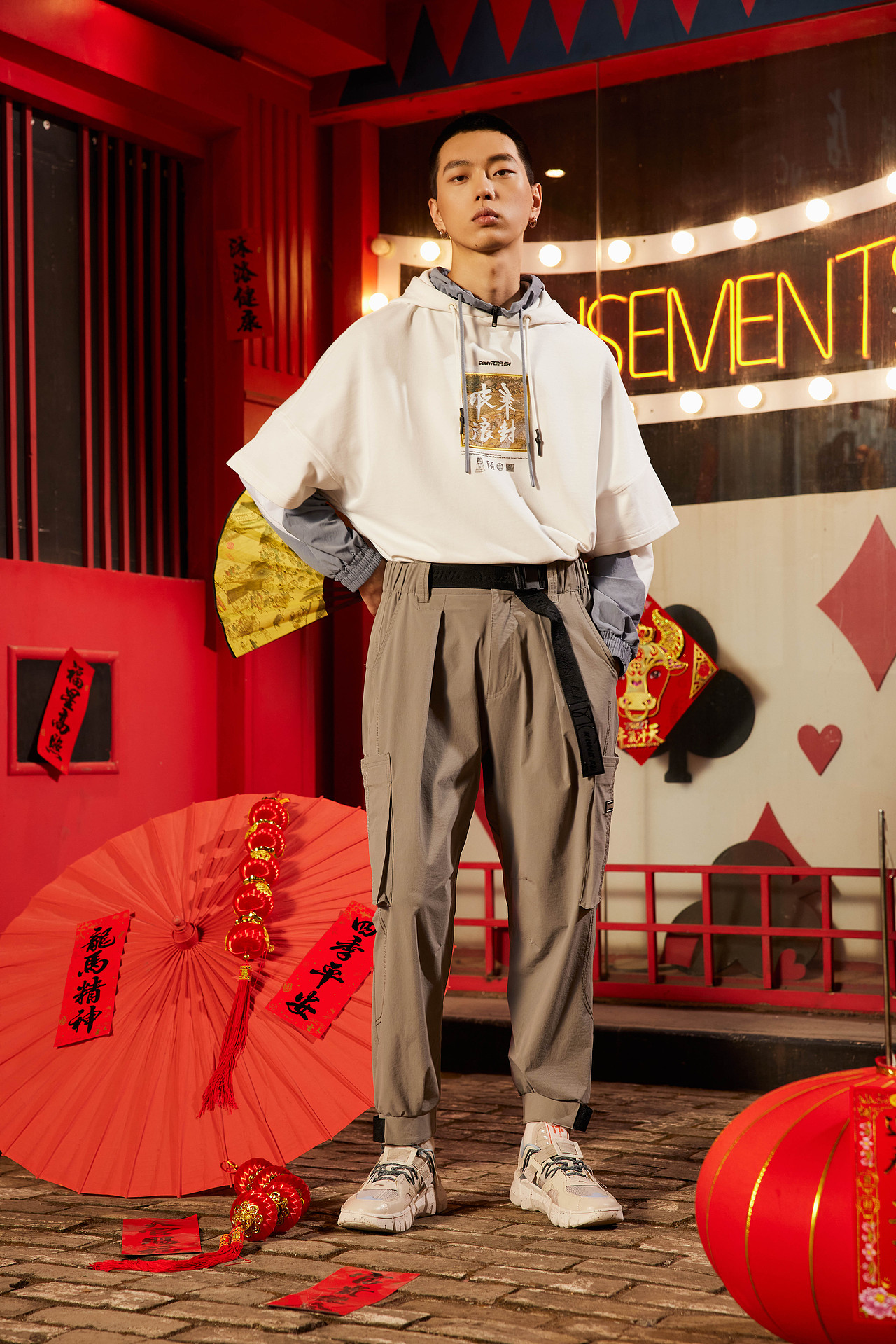 李宁 中国风街拍