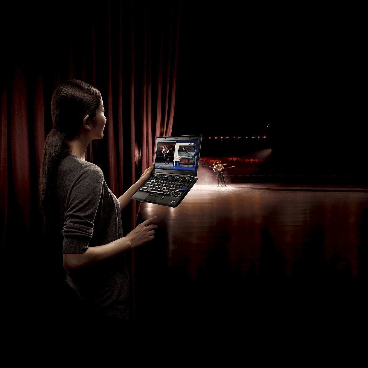 联想笔记本海报（图ZMjQ4OTQ1MTY0） - 修图/后期 - 站酷设计师慕容Chan原创素材 - 站酷ZCOOL