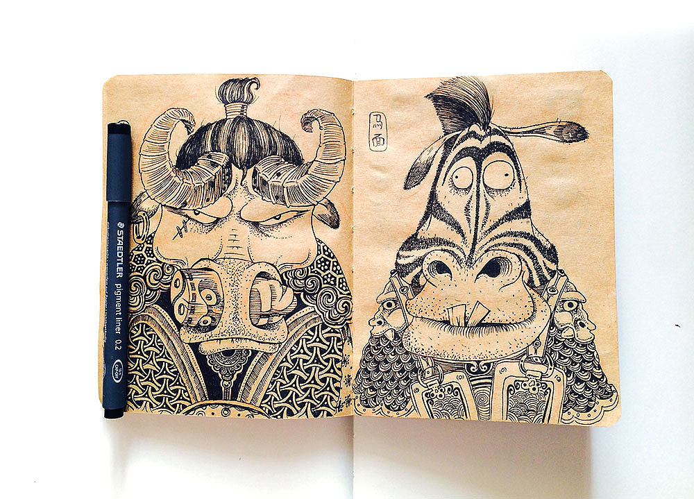 牛头马面:“快快随我阴曹地府来”