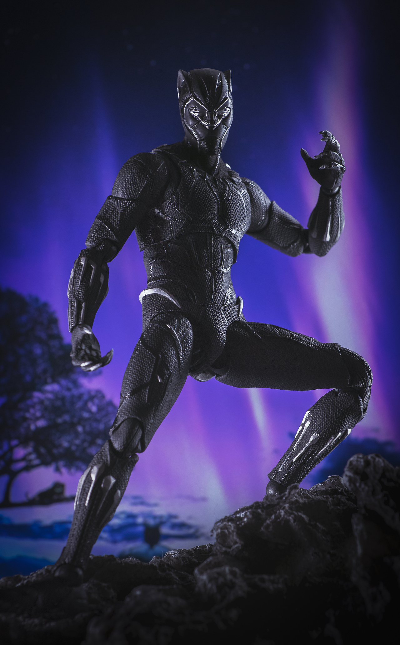 玩具摄影:mafex 黑豹