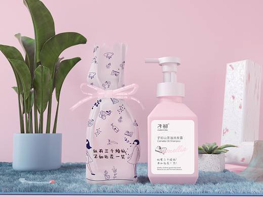 洗护产品包装 洗发水 沐浴露包装