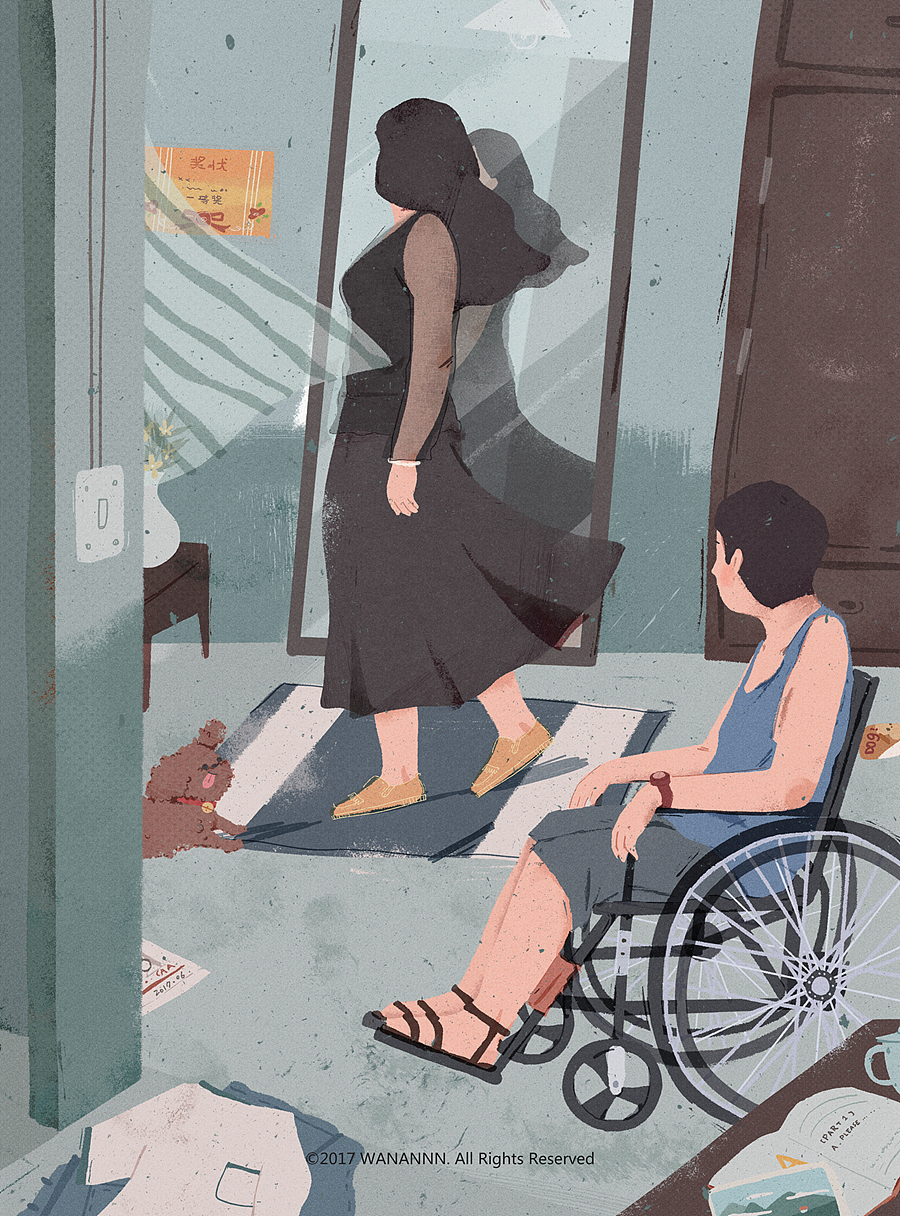 《桑麻的盛夏》内文配图(图ZODcwMzE0NzY=) - 商业插画 - 站酷设计师WANANNN原创素材 - 站酷ZCOOL