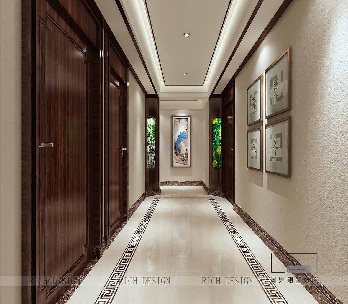 中粮澜山中式风格