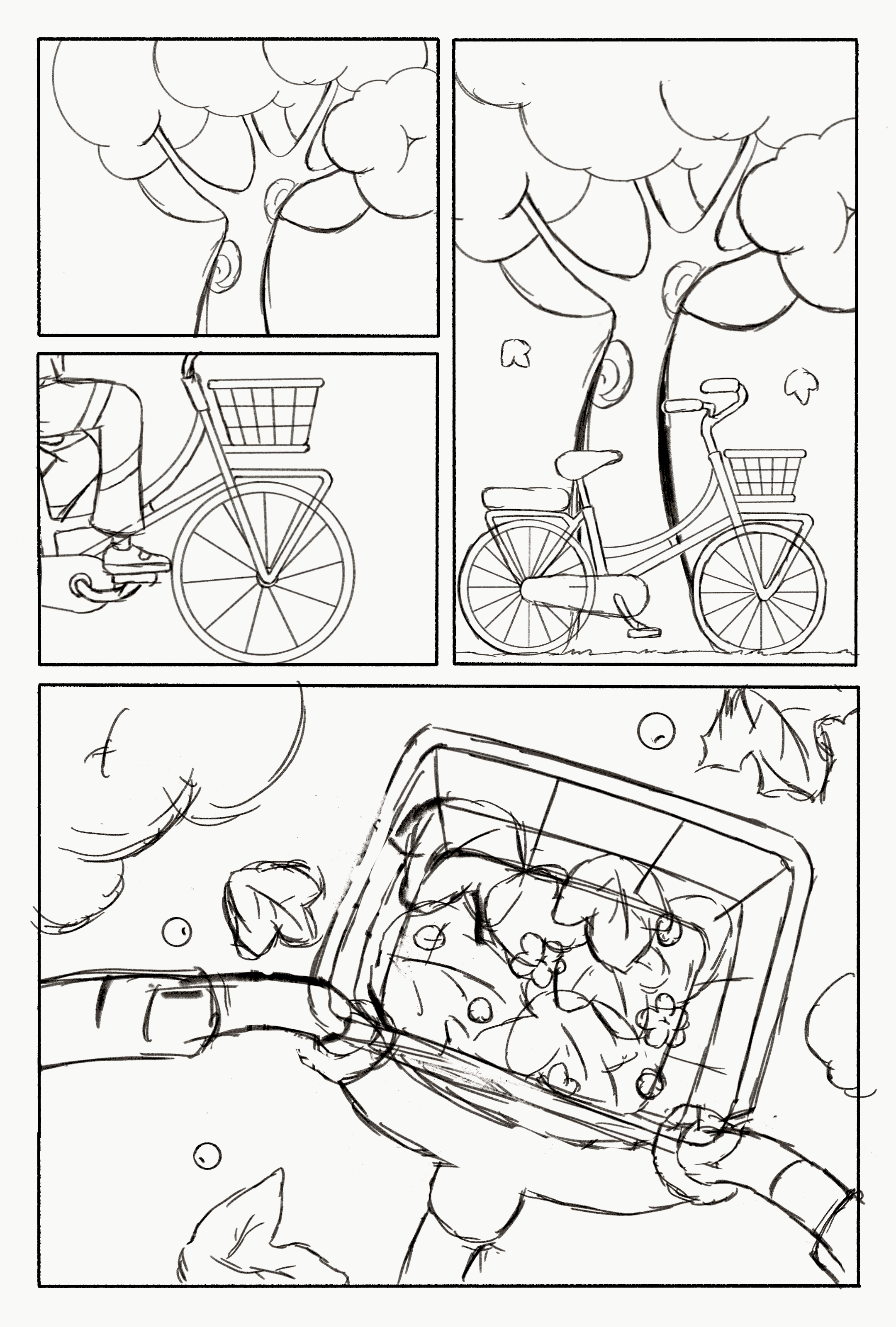 治愈系漫画-四季（图ZMjc4ODY5Mjg0） - 单幅漫画 - 站酷设计师鱼丸的丸原创素材 - 站酷ZCOOL