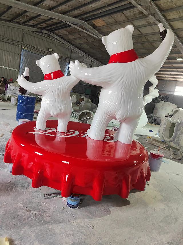 可口可乐北极熊（图ZMzIxNjM5NjA4） - 手办/模玩 - 站酷设计师瞳天雕塑工艺品原创素材 - 站酷ZCOOL