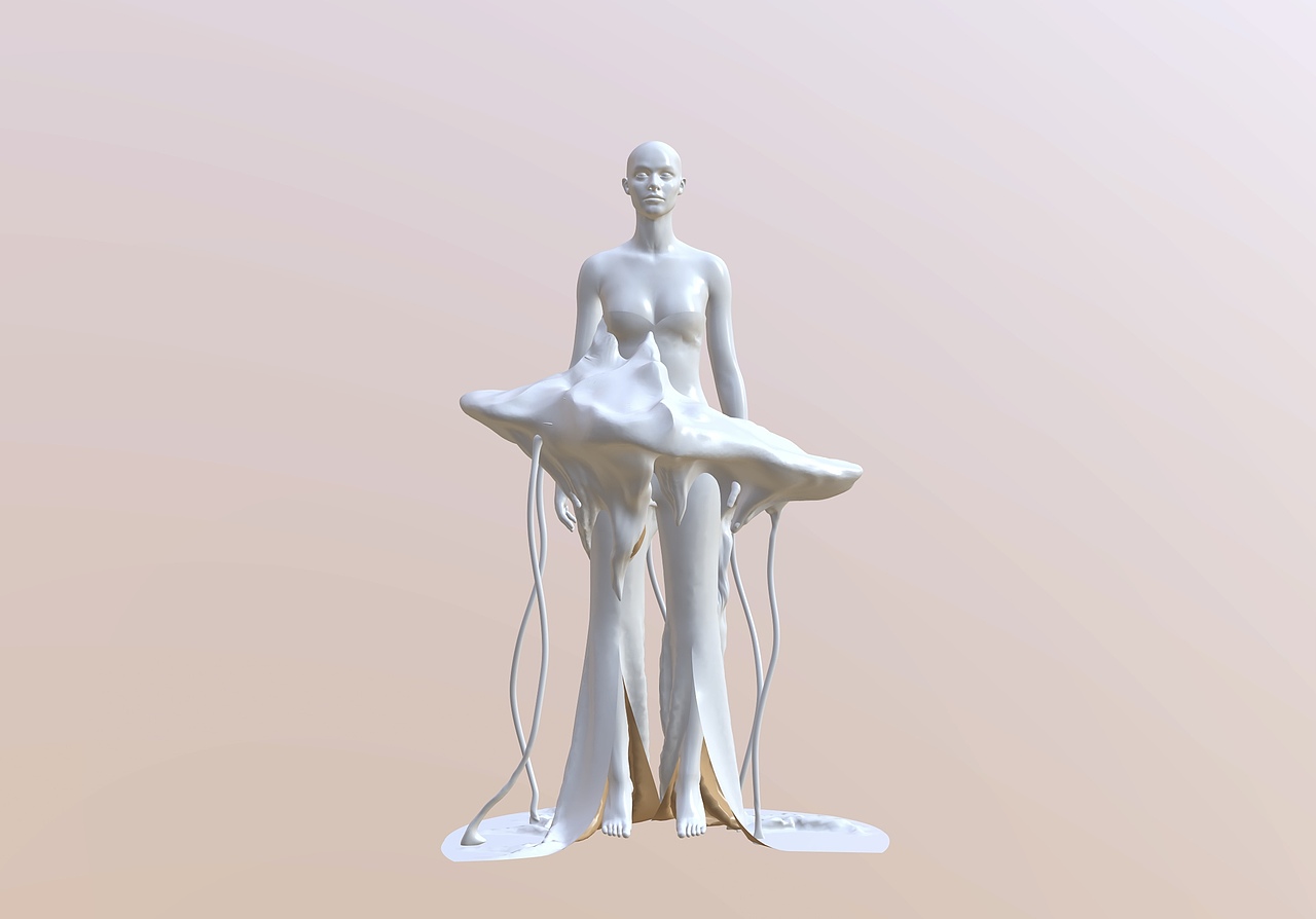 建模练习｜人体造景（图ZMjcyODE2ODU2） - 人物/生物 - 站酷设计师燃烧的dart原创素材 - 站酷ZCOOL