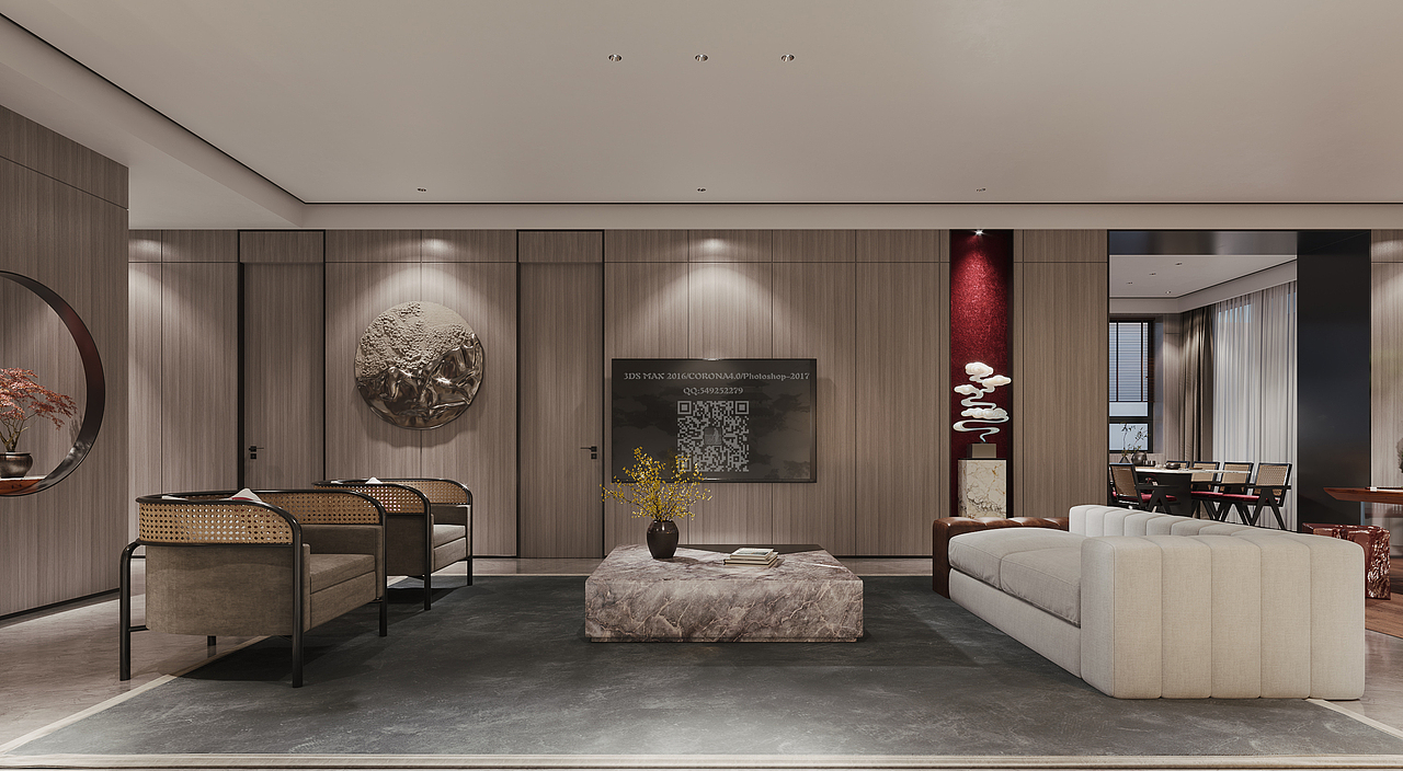 新中式（图ZMjExNzYzNzk2） - 家装设计 - 站酷设计师A多闻草木少识人原创素材 - 站酷ZCOOL